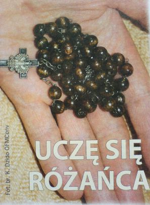 Różaniec na dłoni