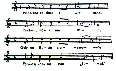 nuty: Pierwsza radość...