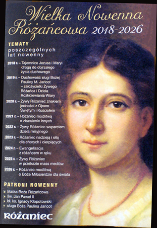 Wielka Nowenna Różańcowa 2018-2026 (plakat)